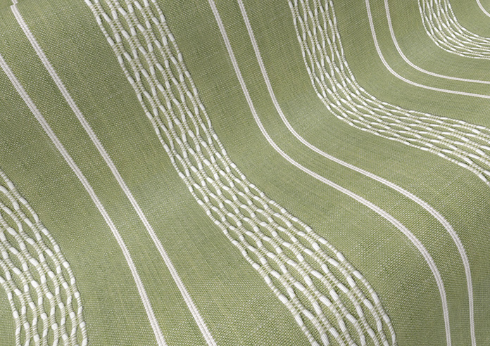 Form Striped, Olive Green - Roller Blind - Image 4